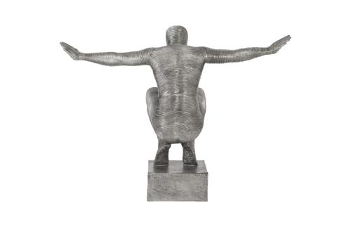 Phillips Collection Outstretched Arms Sculpture Aluminum Large Accent