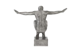 Phillips Collection Outstretched Arms Sculpture Aluminum Large Accent