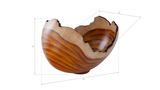 Phillips Collection Burled Faux Bois Bowl