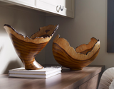 Phillips Collection Burled Faux Bois Vase