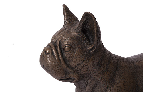 Phillips Collection French Bulldog Bronze Accent