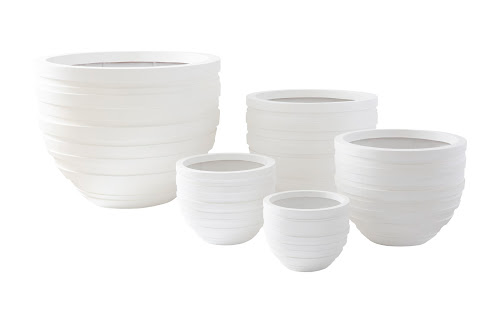Phillips Collection June White LG Planter
