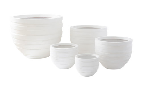 Phillips Collection June White LG Planter
