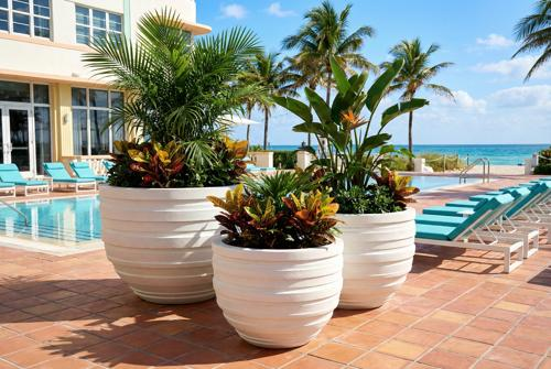 Phillips Collection June White LG Planter