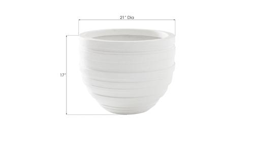 Phillips Collection June White XS Planter