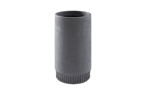 Phillips Collection Harvest Planter Small Dark Gray Vase