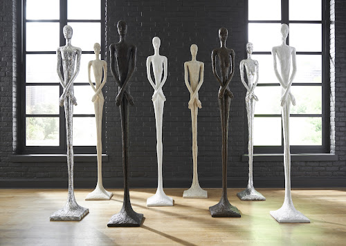 Phillips Collection Lottie Sculpture Resin Gel Coat White Accent