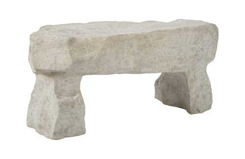 Phillips Collection Cast Stone Roman Stone Bench
