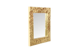 Phillips Collection Splotch Gold Leaf Mirror