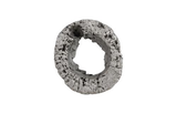 Phillips Collection Cast Eroded Wood Circle Wall Tile Silver Wall Art