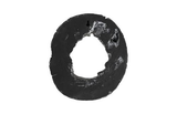 Phillips Collection Cast Eroded Wood Circle Wall Tile Silver Wall Art