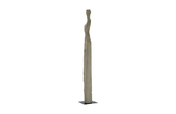 Phillips Collection Cast Women Sculptures, A , Colossal, Splinter Stone Finish Gray Accent
