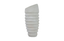 Phillips Collection JP Wall Planter, Right Slant Off White Accent