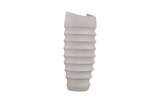 Phillips Collection JP Wall Planter, Center Slant Off White Accent