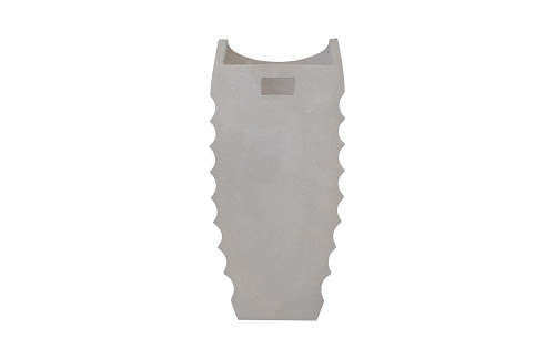 Phillips Collection JP Wall Planter, Center Slant Off White Accent