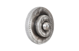 Phillips Collection Circles Wall Tile Silver Leaf with Antiquing Accent