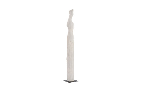 Phillips Collection Cast Women Sculptures, B , Colossal, Roman Stone Off White Accent