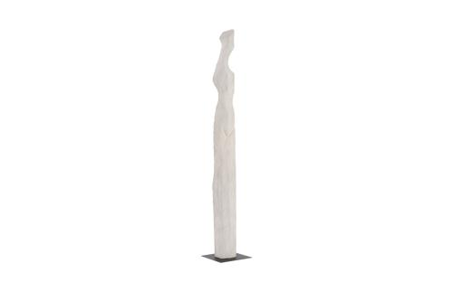 Phillips Collection Cast Women Sculptures, B , Colossal, Roman Stone Off White Accent