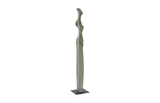 Phillips Collection Cast Women Sculptures, C , Colossal, Splinter Stone Finish Gray Accent