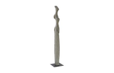 Phillips Collection Cast Women Sculptures, C , Colossal, Splinter Stone Finish Brown Accent