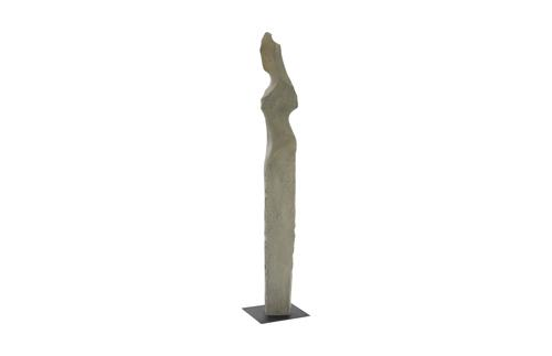 Phillips Collection Cast Women Sculptures, F , Colossal, Splinter Stone Brown Accent