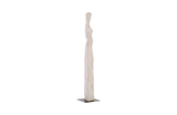 Phillips Collection Cast Women Sculptures, D , Colossal, Roman Stone Black Accent