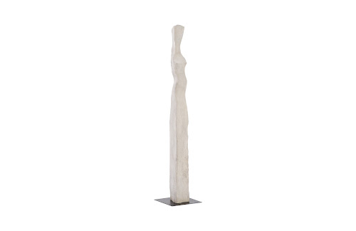 Phillips Collection Cast Women Sculptures, D , Colossal, Roman Stone Black Accent
