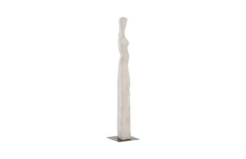 Phillips Collection Cast Women Sculptures, D , Colossal, Roman Stone Off White Accent