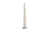 Phillips Collection Cast Women Sculptures, D , Colossal, Roman Stone Off White Accent