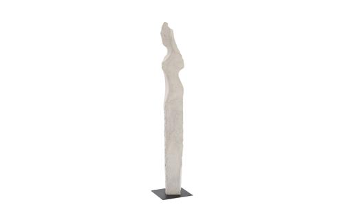 Phillips Collection Cast Women Sculptures, F , Colossal, Roman Stone Off White Accent