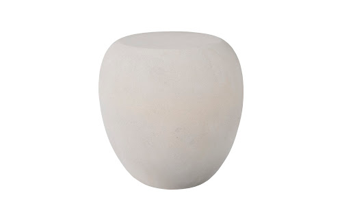Phillips Collection River Stone Roman Stone Side Table