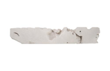 Phillips Collection Freeform  Table, Roman Stone, LG Off White Console