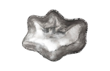 Phillips Collection Cast Onyx Silver Leaf Small Bowl