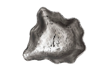 Phillips Collection Cast Onyx Silver Leaf Large Bowl