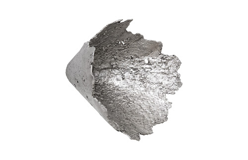 Phillips Collection Jagged Splash Bowl Wall Art Silver Leaf Accent