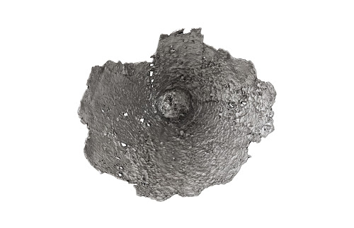 Phillips Collection Jagged Splash Bowl Wall Art Silver Leaf Accent