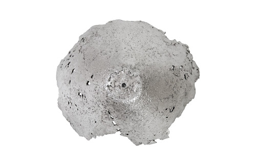 Phillips Collection Jagged Splash Bowl Wall Art Silver Leaf Accent