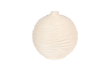 Phillips Collection Waves Sphere Off White Vase