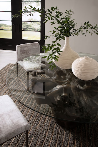 Phillips Collection Waves Sphere Off White Vase