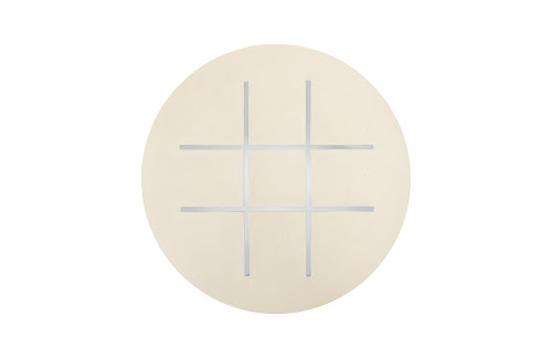 Phillips Collection Tic-Tac-Toe Stone Large Off-White Tabletop