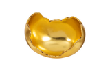 Phillips Collection Burled Resin Gold Leaf Finish Bowl