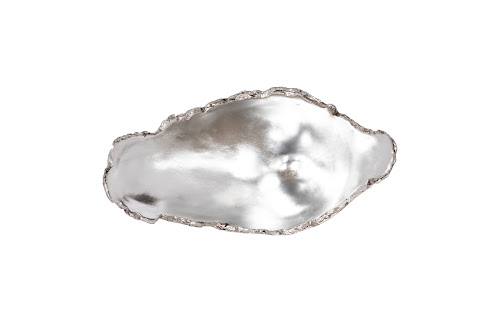 Phillips Collection Burled Silver Leaf Vase