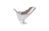 Phillips Collection Burled Silver Leaf Vase