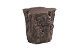 Phillips Collection Log Bronze Side Table