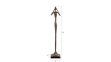 Phillips Collection See No Evil Slender Sculpture Small Resin Bronze Finish Accent
