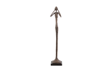Phillips Collection Hear No Evil Slender Sculpture Small Resin Bronze Finish Accent