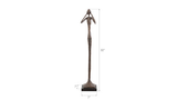 Phillips Collection Hear No Evil Slender Sculpture Small Resin Bronze Finish Accent