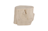 Phillips Collection Log Roman Stone LG Stool