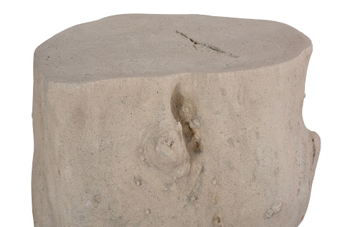 Phillips Collection Log Roman Stone LG Stool