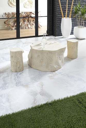Phillips Collection Log Roman Stone Coffee Table
